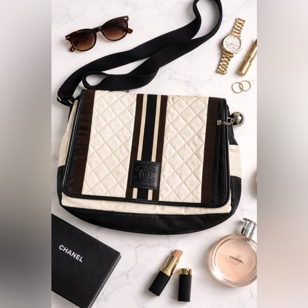 Chanel Sports Line Multi-Color Leather Shoulder Bag